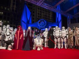 Deutschlandpremiere von 'Star Wars: Das Erwachen der Macht' im Kino Zoo Palast, Berlin
