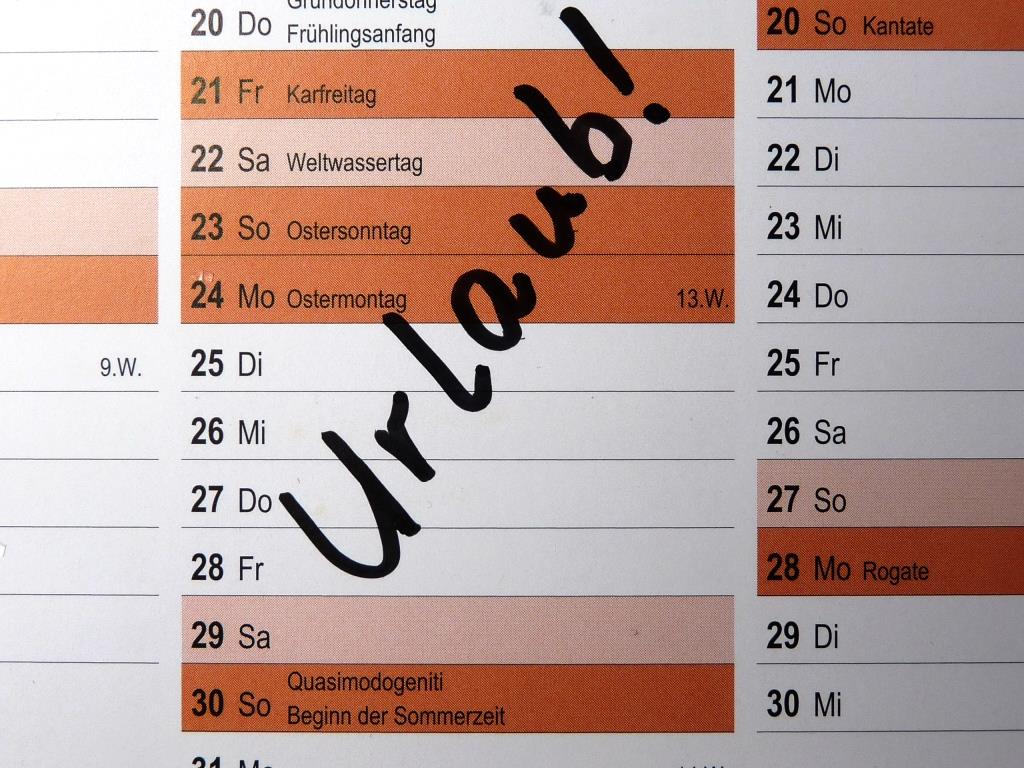 Bis Ende März Resturlaub sichern!  CityNEWS zeigt Ihnen wie es geht ... copyright: Dieter Schütz / pixelio.de