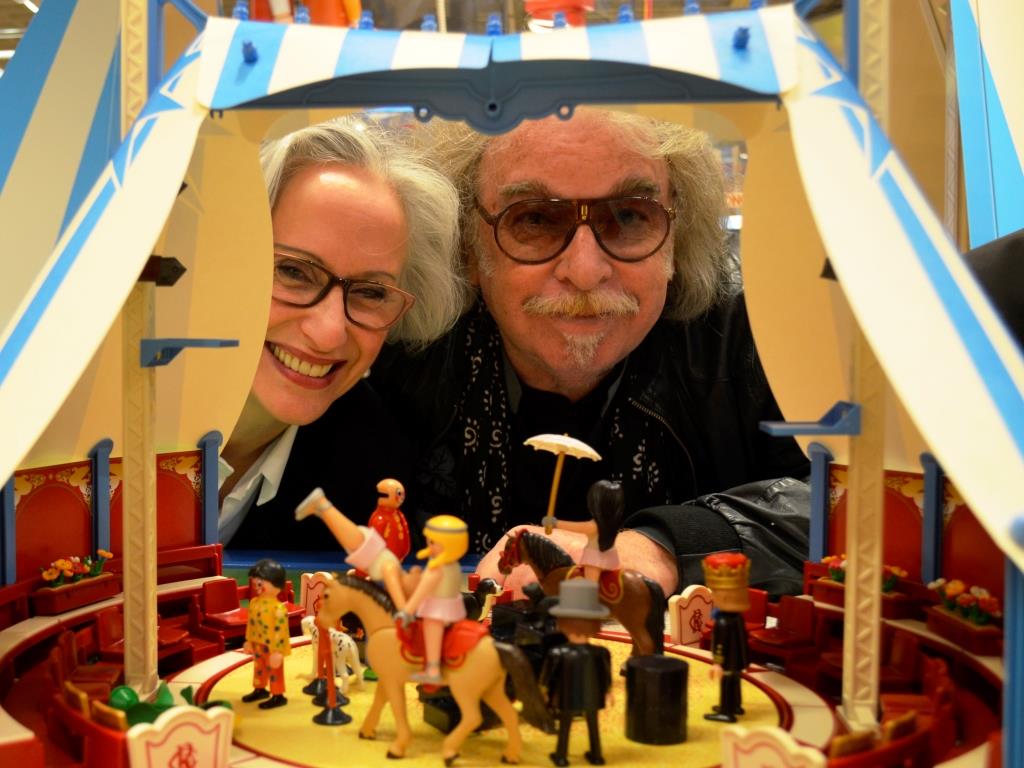 Galeria Kaufhof und PLAYMOBIL bringen den Circus Roncalli als Spielzirkus in die Kinderzimmer copyright: Galeria Kaufhof