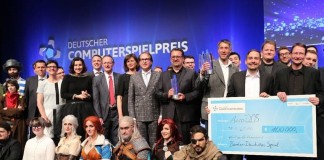 Die Gewinnern des Deutschen Computerspielpreises 2016 copyright: BIU