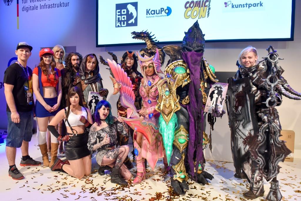 Beim offiziellen gamescom cosplay contest ‘16 im cosplay village könnt ihr Euch feiern lassen und allen zeigen, was ihr könnt. copyright: gamescom