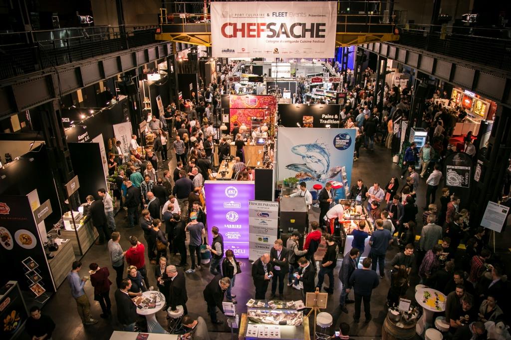 CHEF-SACHE 2016 in Köln. Cooles Programm. Mehr Aussteller. Mehr Gäste. Tolle Partys. copyright: CHEF-SACHE