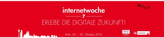 Auswahl Termine Internetwoche, 24. - 29.10.2016 - copright: eco – Verband der Internetwirtschaft e.V. 