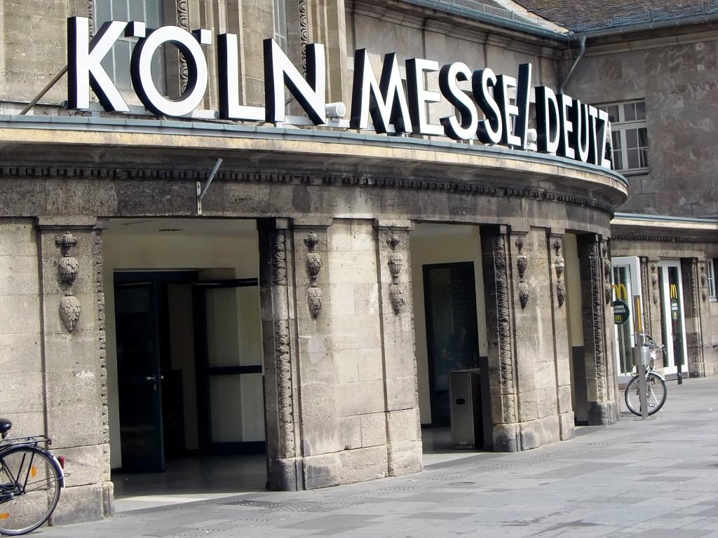 Auch der Bahnhof Köln Deutz / Messe muss gesperrt werden. - copyright: pixabay.com
