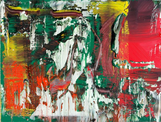 Museum Ludwig Gerhard Richter. Neue Bilder , 9. Februar bis 1. Mai 2017 Abb.: Gerhard Richter, Abstraktes Bild, 2016, Öl auf Aluminium, 40 x 50 cm © Gerhard Richter 2016