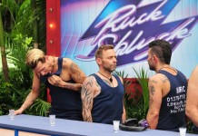 Tag 8 im Dschungelcamp: Jungs stellen sich der Dschungelprüfung und bechern ordentlich – Sarah Joelle rausgewählt Tag 8 im Dschungelcamp: Jungs stellen sich der Dschungelprüfung und bechern ordentlich - Sarah Joelle rausgewählt - Foto: RTL / Stefan Menne Alle Infos zu Ich bin ein Star - Holt mich hier raus! im Special bei RTL.de