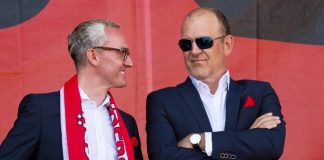 Geschäftsführung des 1. FC Köln verlängert Verträge: Alexander Wehrle und Jörg Schmadtke bleiben bis 2023 - copyright: CityNEWS / Alex Weis