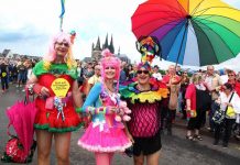 Der CSD in Köln zu den größten Pride-Veranstaltungen in Europa. copyright: ColognePride / Viktor Vahlefeld + Volker Glasow
