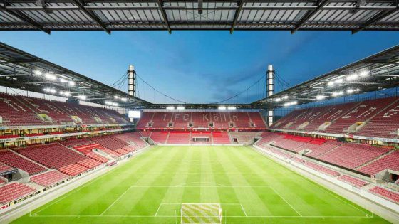 Das RheinEnergieSTADION könnte als Spielort zur Euopameisterschaft 2024 werden. - copyright: Kölner Sportstätten GmbH