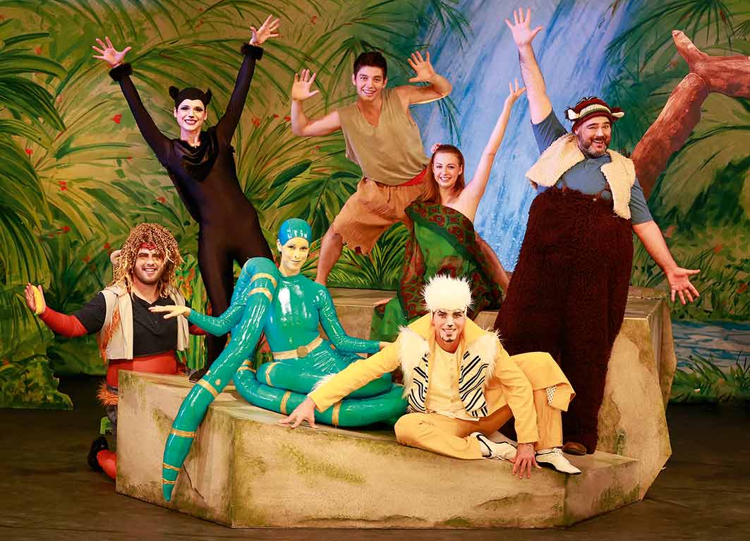 Dschungelbuch - das Musical als Live-Erlebnis im Tanzbrunnen Köln zu sehen copyright: Daniela Landwehr
