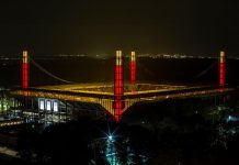 Europas größter Adventskranz leuchtet am RheinEnergieSTADION in Köln copyright: Kölner Sportstätten / Eduard Bopp Sportfotografie