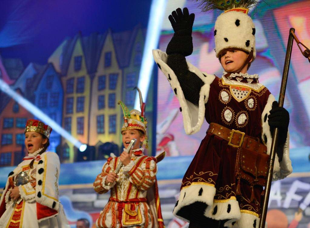 Das Kölner Kinderdreigestirn copyright: Festkomitee Kölner Karneval