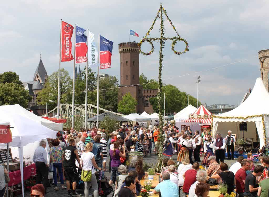 Mittsommerfest 2019 für Groß und Klein am Schokoladenmuseum Köln copyright: Mitsommerfest Köln