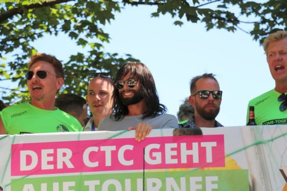 Auch beim ColognePride / CSD Köln 2018 mit dabei: ESC-Gewinnerin Conchita