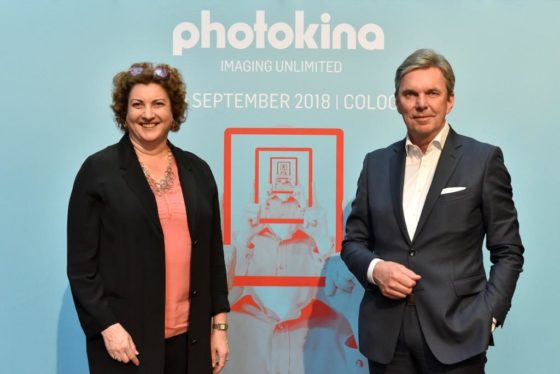 Katharina C. Hamma, Geschäftsführerin Koelnmesse und Rainer Führes, Vorsitzender des Photoindustrie-Verbandes copyright: Koelnmesse GmbH, Thomas Klerx