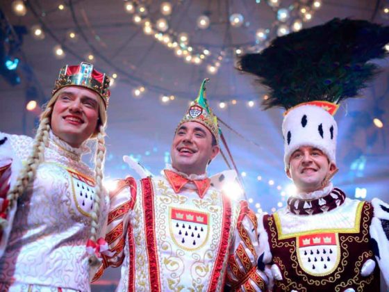 Prinz, Bauer und Jungfrau: Das Kölner Dreigestirn copyright: Festkomitee Kölner Karneval / Costa Belibasakis