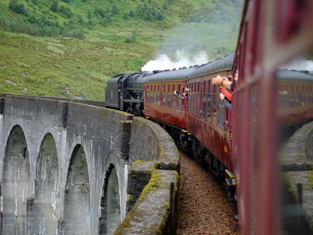 Mit dem Hogwarts Express durch Schottland copyright: pixabay.com