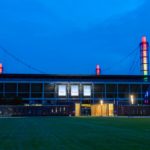 Kölner Stadion erstrahlt am Diversity-Tag in den Regenbogenfarben copyright: RheinEnergie / Joachim Rieger
