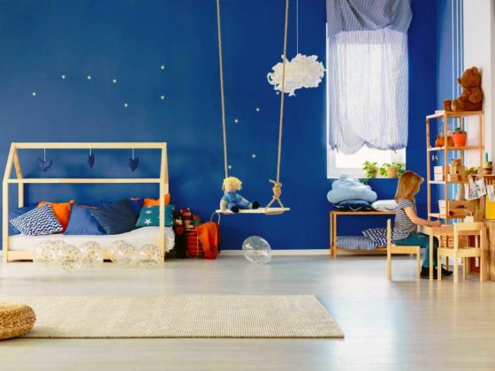 Gedeckte Farben schaffen Ruhe im Kinderzimmer copyright: Envato / bialasiewicz