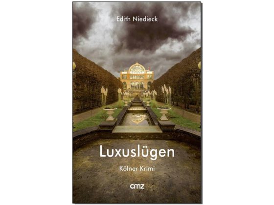 Der neue Kölner Krimi "Luxuslügen" von Edith Niedieck copyright: CMZ-Verlag / Meis & Hojzakowa Fotografie, Köln