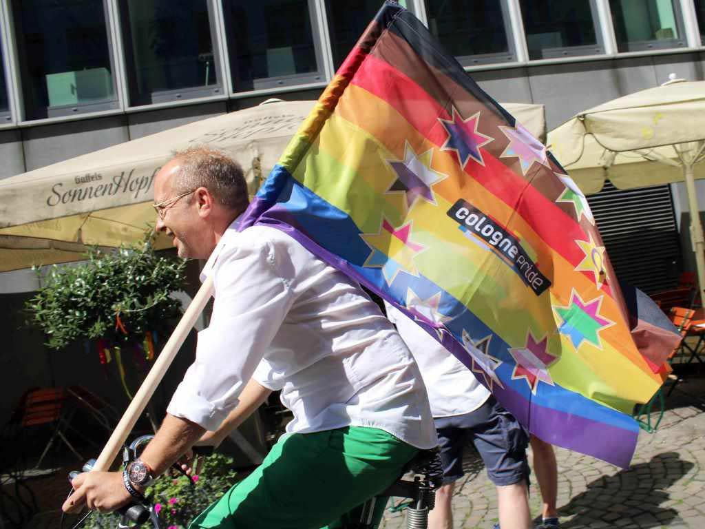 In Köln wird zum ColognePride 2020 einiges anders. Statt einer großen CSD-Parade soll es z.B. eine Fahrrad-Sternfahrt-Demo geben. copyright: CityNEWS