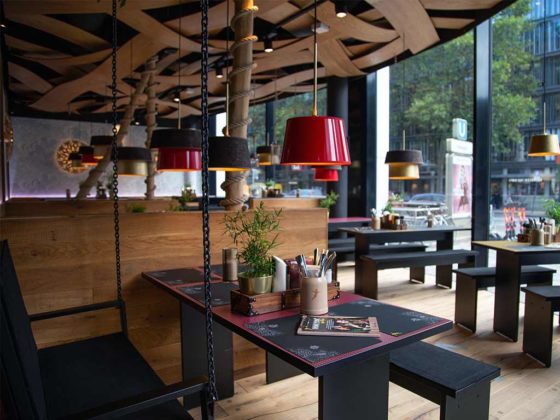 Auf 300 Quadratmeter Fläche direkt am Kölner Friesenplatz können sich rund 225 Gäste im Restaurant an den leckeren Kreationen erfreuen.
