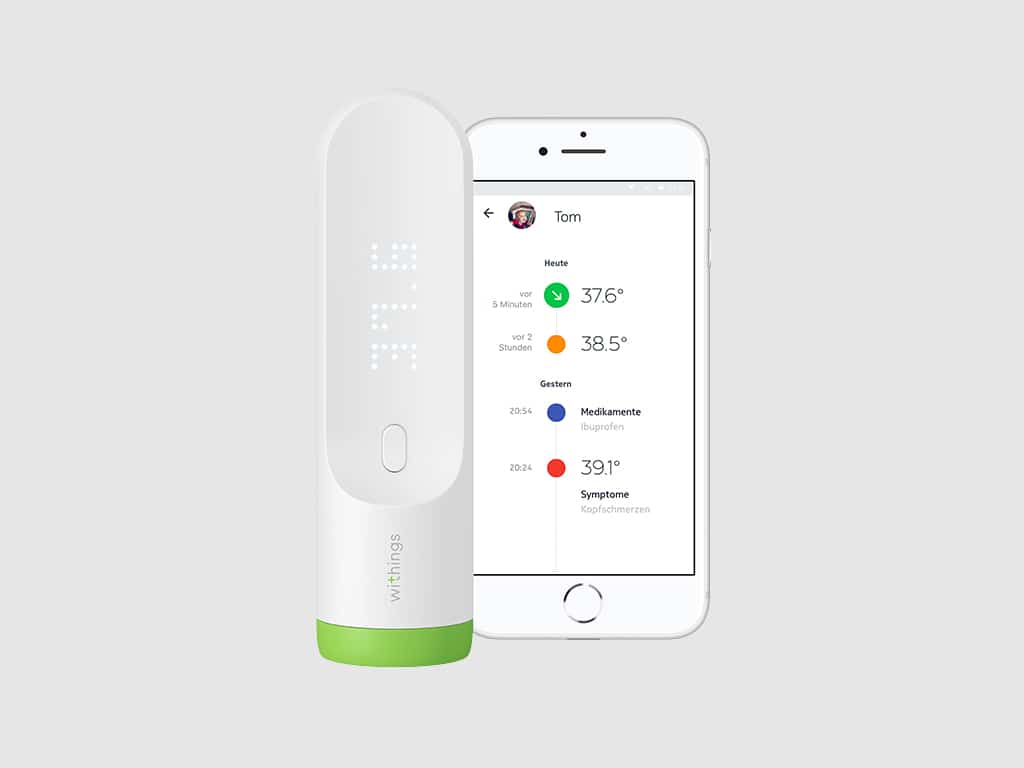Thermo ist ein smartes WLAN-Schläfen-Thermometer für die ganze Familie.