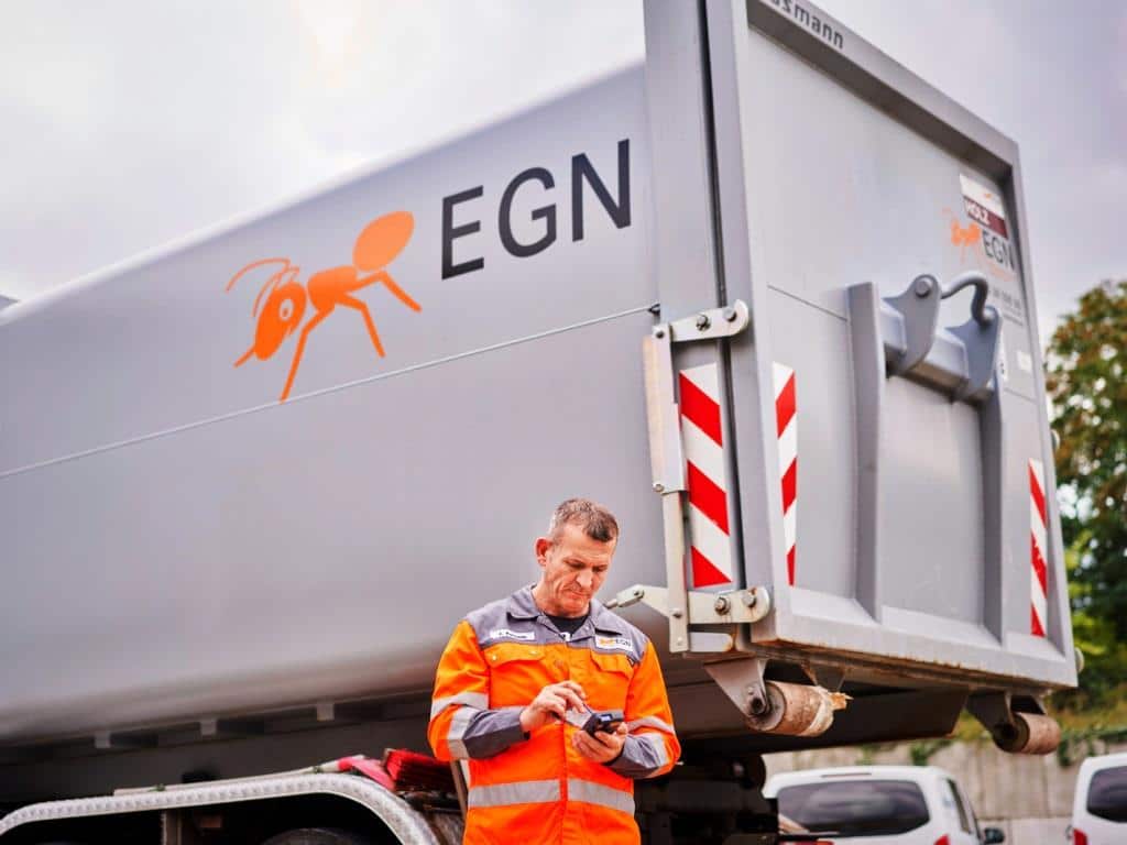 EGN in Köln: Die Abfall-Experten mit der Ameise vom Niederrhein