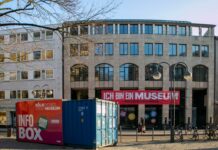 Am zukünftigen Standort des Kölnischen Stadtmuseums findet ein Pop-Up-Event statt.
