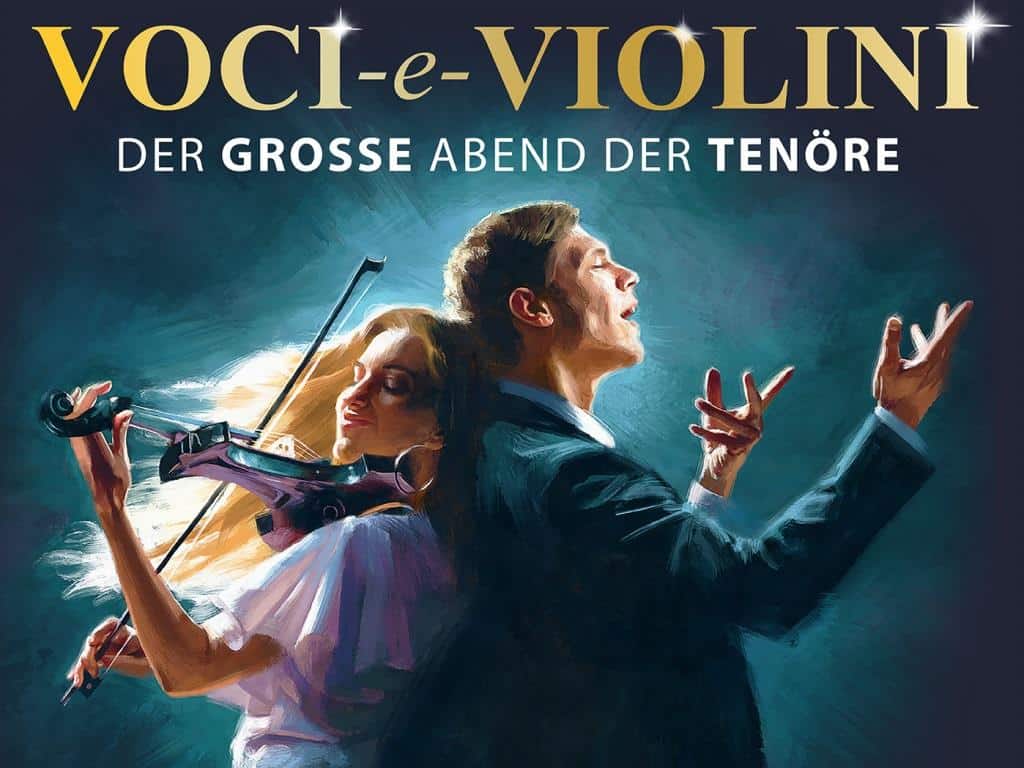 Das Ensemble VOCI-e-VIOLINI ("Stimmen und Geigen") ist am Mittwoch, 31.08.2022, zu Gast in der Trinitatiskirche in Köln.